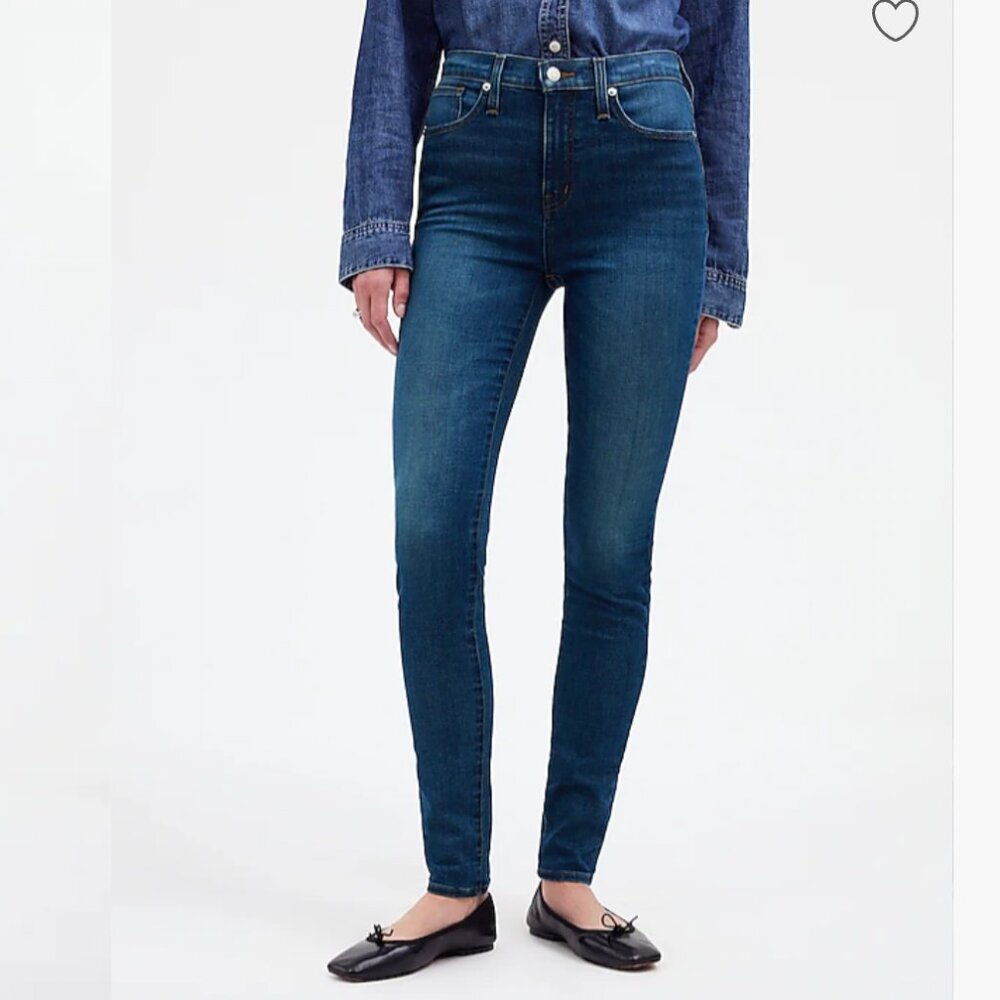 Madewell Curvy Highrise Skinny Jeans